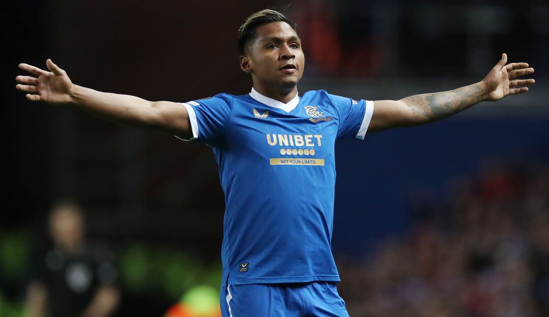 Alfredo Morelos marcó 18 goles con Rangers en la pasada temporada.