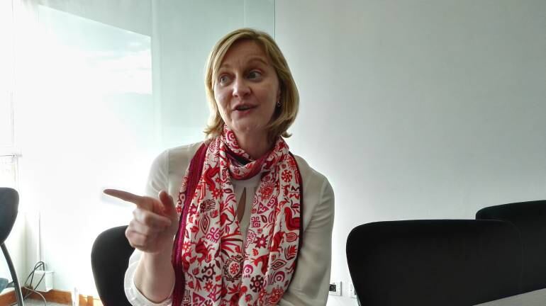 Embajadora de Irlanda en Colombia, Sonja Hyland