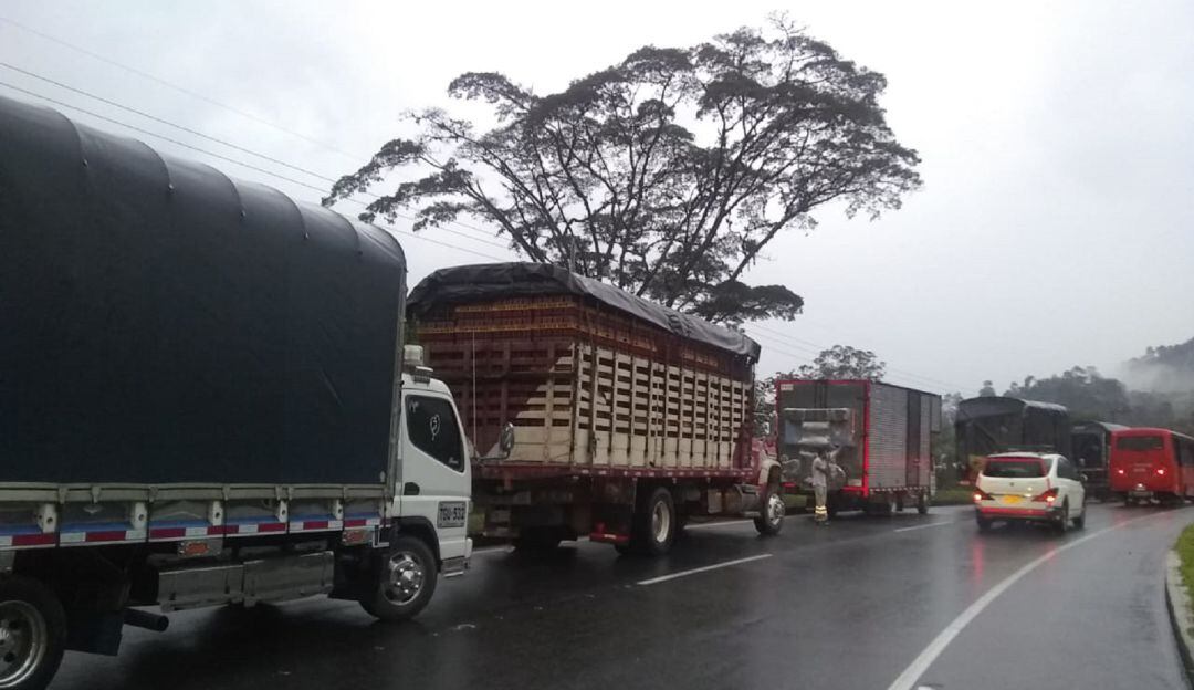 Vía Ibagué -. Cajamaca