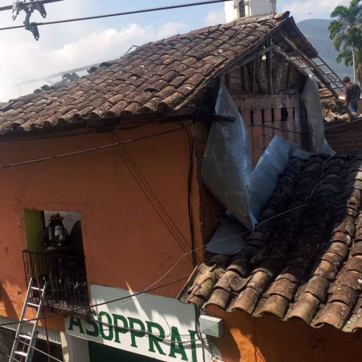 Millonarias pérdidas dejó el incendio de una bodega en Ituango