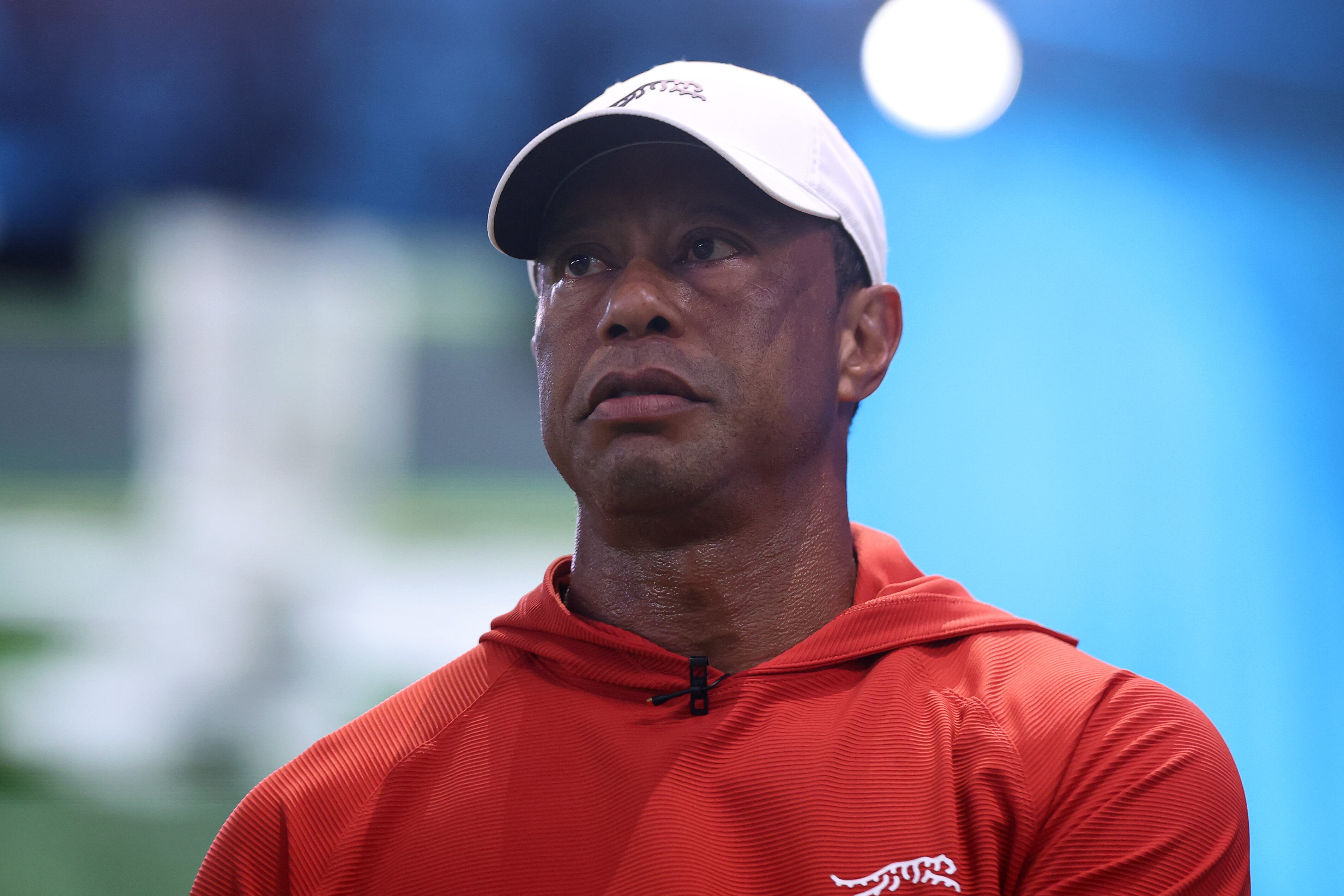 Tiger Woods se declara culpable de conducción temeraria por accidente de carro en Estados Unidos (Photo by James Gilbert/TGL/TGL Golf via Getty Images)
