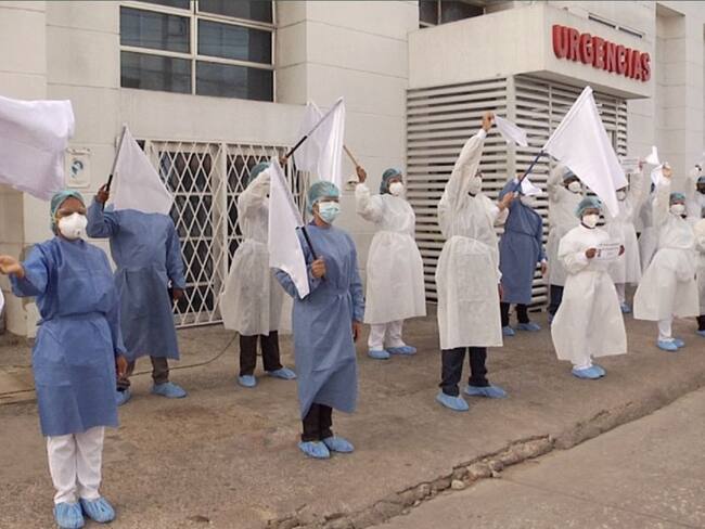 Nos impiden comprar: Empleados de la salud en Cartagena