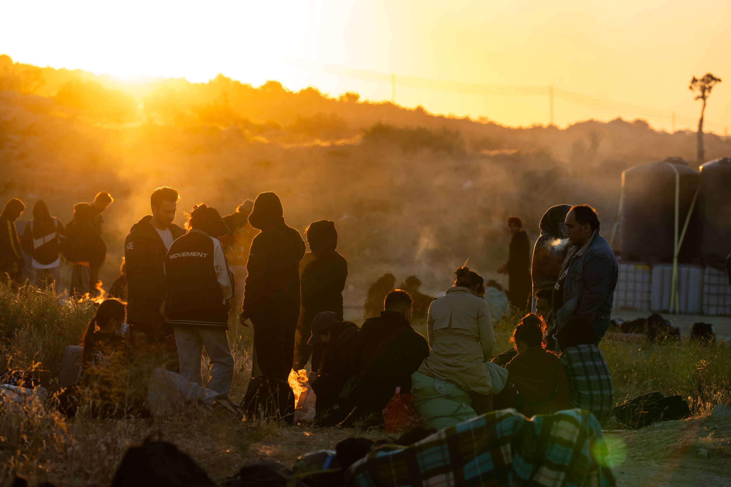 Inmigrantes en la frontera de México y Estados Unidos. (Foto: Getty Images)