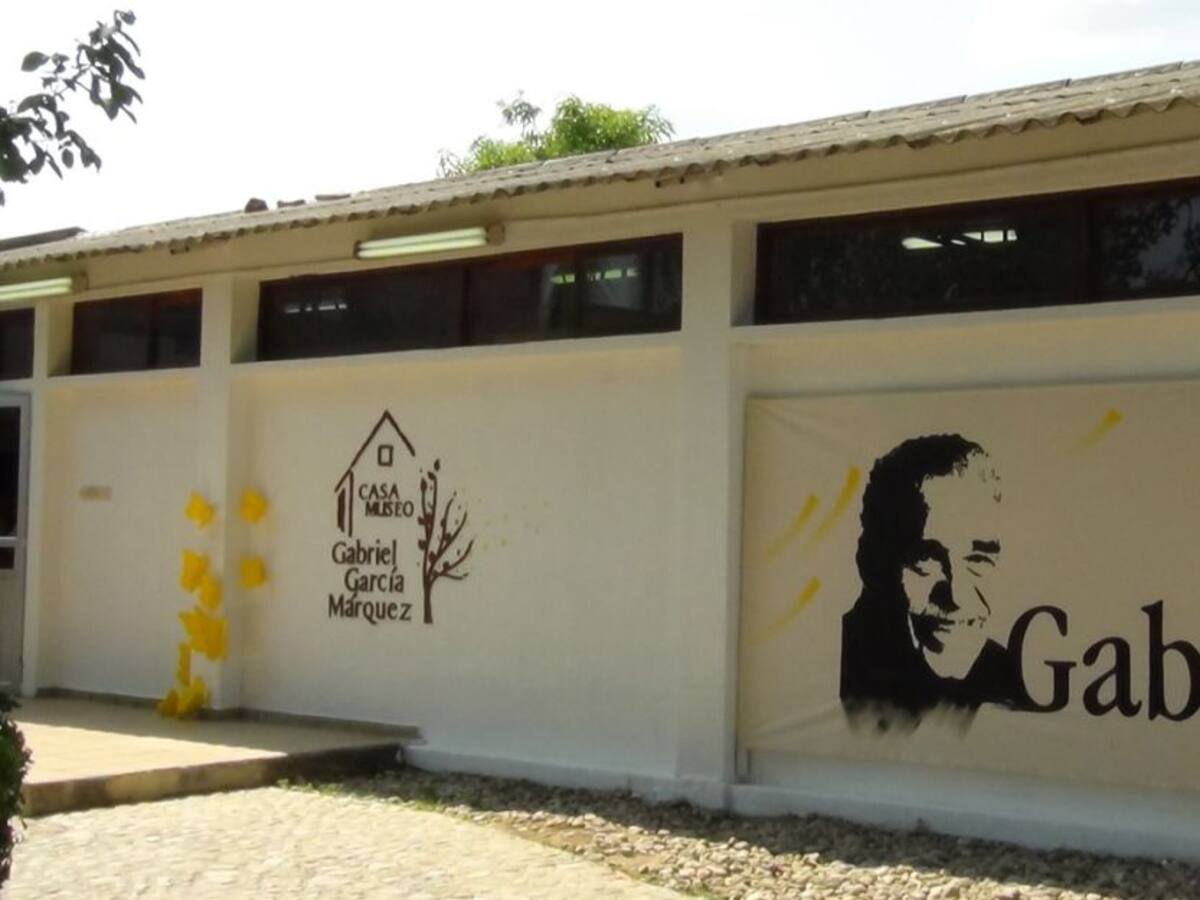 De paseo en la casa de Gabo en Aracataca