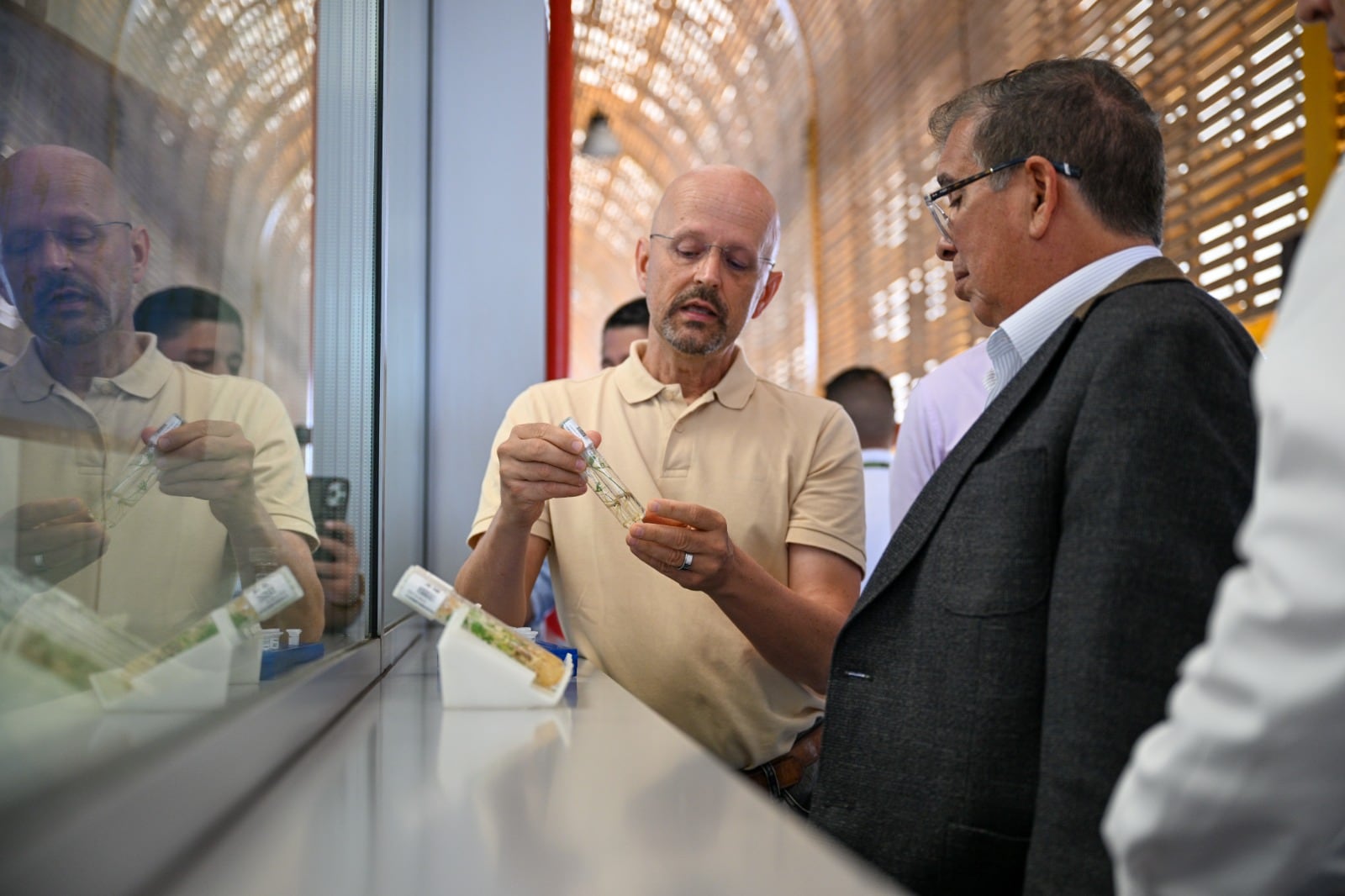 Visita del ministro de Ambiente al CIAT / Foto: CIAT