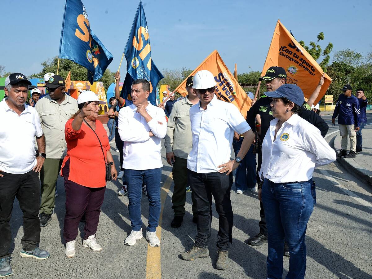 Habilitan calle 56 del barrio San Francisco tras millonaria inversión del distrito