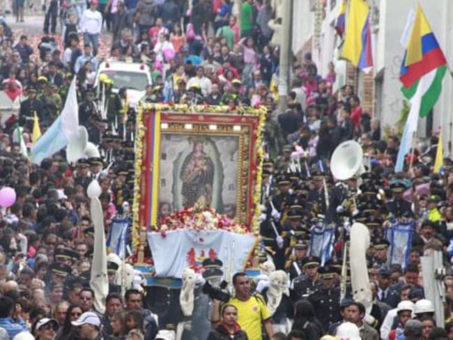 Alrededor de 50 mil feligreses se congregarán en Tunja por la Fiesta de la Virgen del Milagro