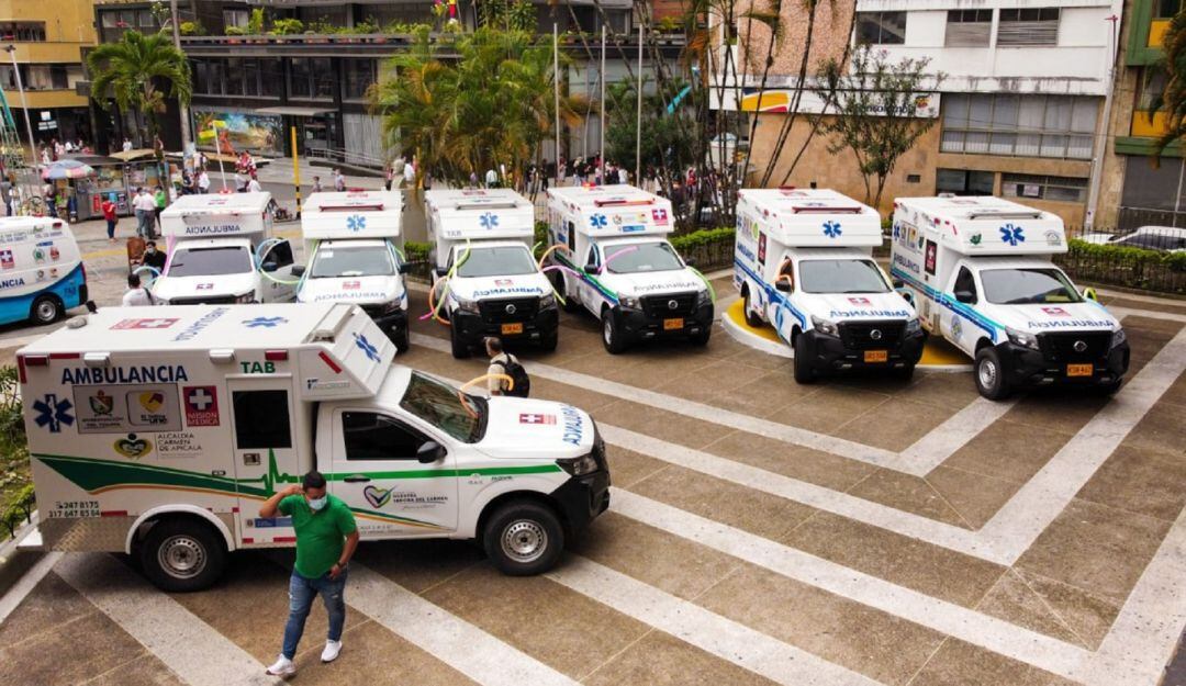 Entrega de Ambulancias en el Tolima