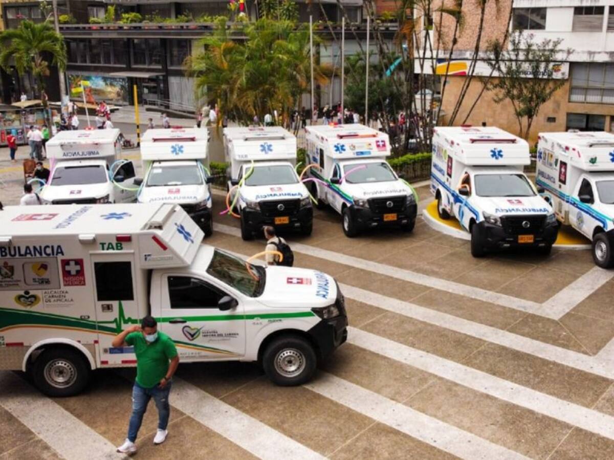 33 ambulancias fueron entregadas a diferentes municipios del Tolima