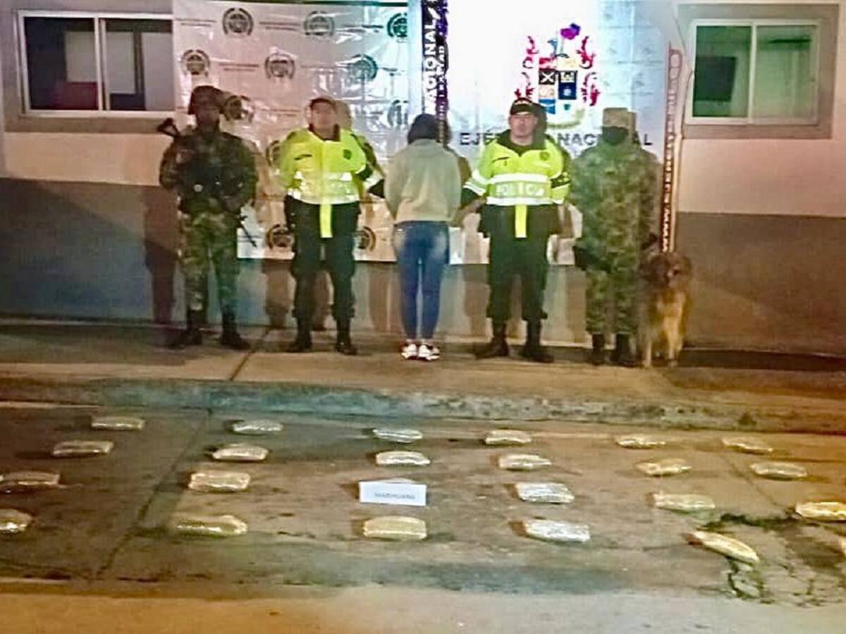 Cargamento de droga fue incautado en la vía a la Línea en el Tolima