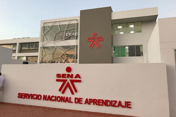 Fachada del SENA. Foto: SENA