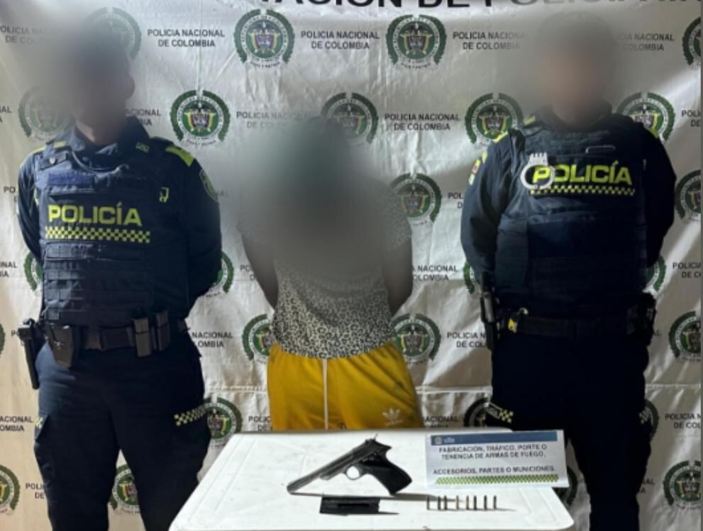 Capturado alias 'Uva'. // Policía de Bolívar