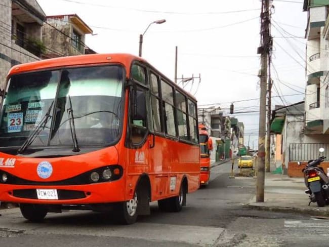 Pasaje del transporte público en Pereira incrementó 100 pesos