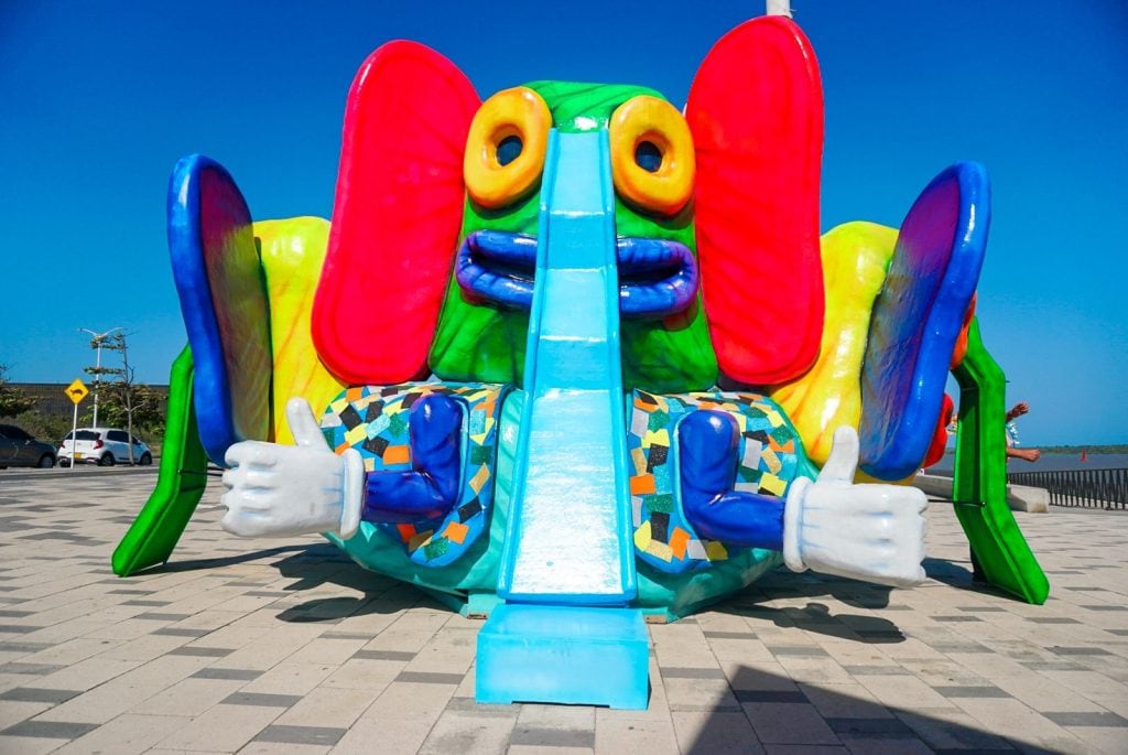 Macrofigura Marimonda Slide - Foto Carnaval SA