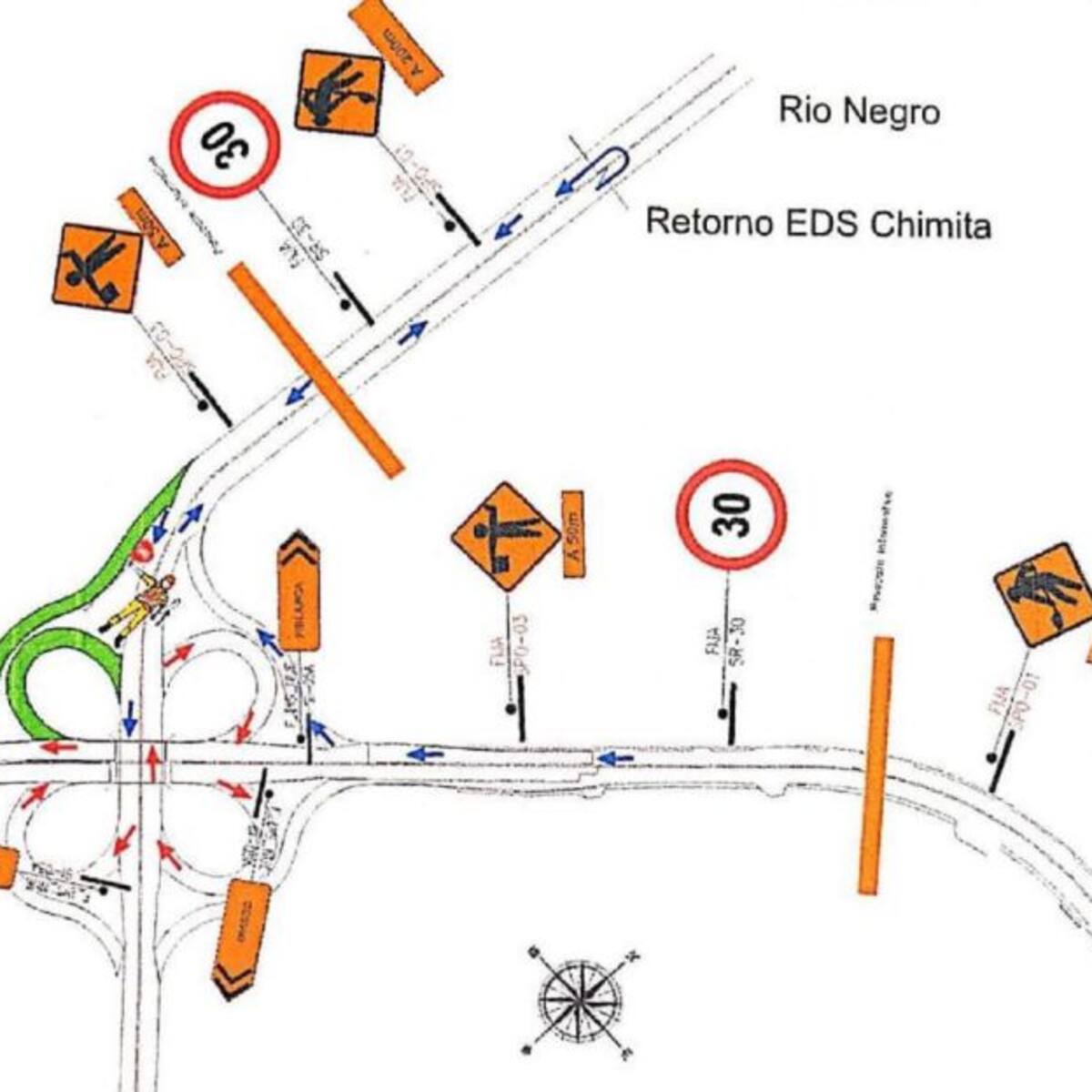 Tres cierres viales generan congestión en Girón