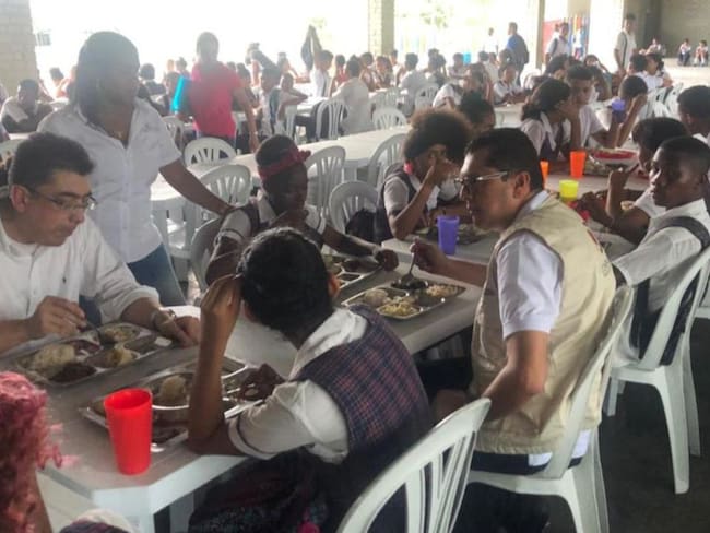 Investigan presunto mal uso de alimentos en un colegio de Cartagena