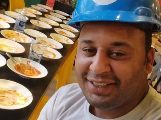 Un pintor brasileño fue expulsado de un buffet luego de terminar 15 platos de pasta y pedir otros ocho / Instagram