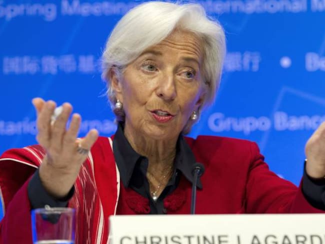 La Directora Gerente del Fondo Monetario Internacional (FMI) Christine Lagarde 