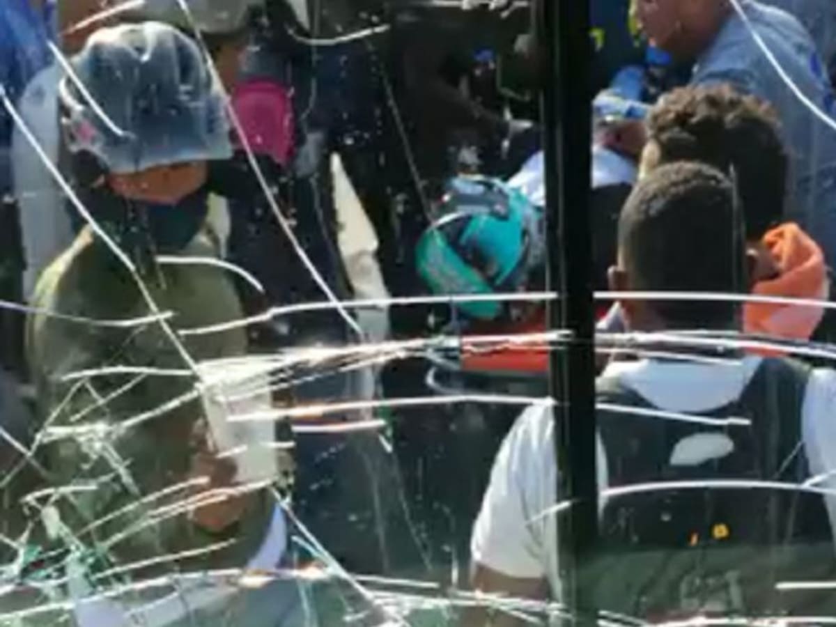 Bus de Transcaribe arrolló a mototaxista en Cartagena