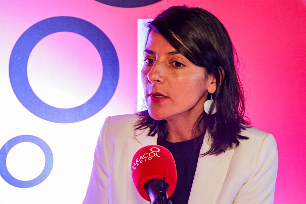 Ministra de Minas, Irene Vélez. Foto: Caracol Radio