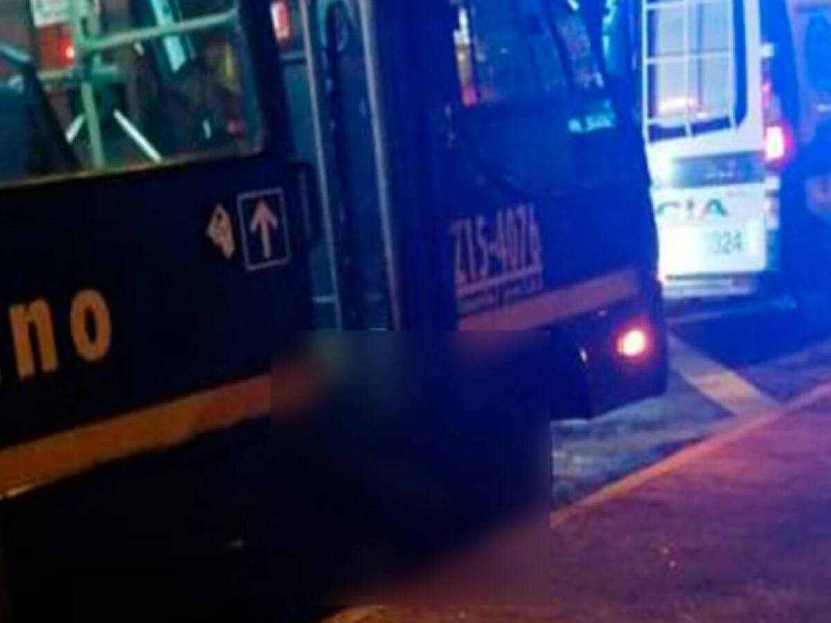 Ladrón es asesinado cuando intentaba robar en un SITP