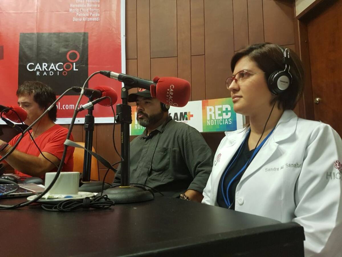 Sandra Milena Sanabria Médica de la fundación Cardiovascular de Colombia