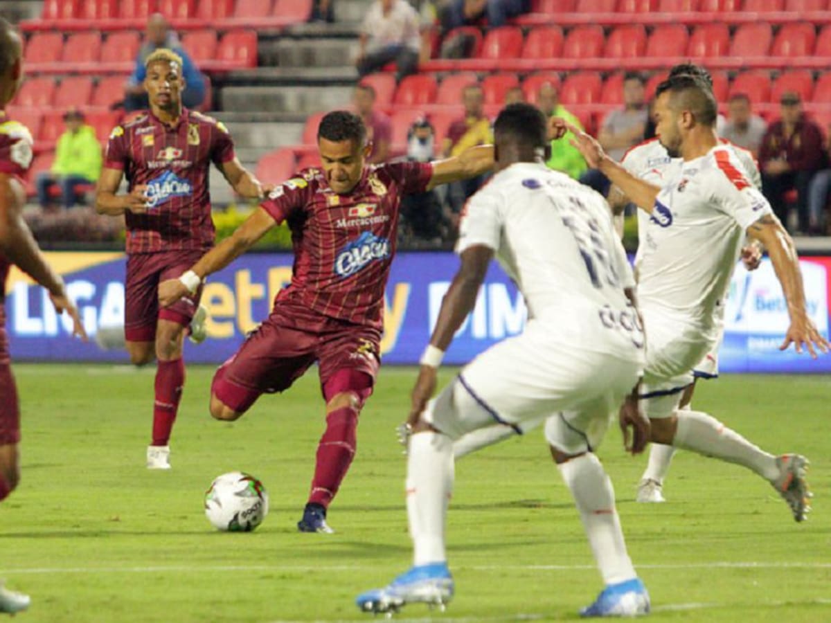 Deportes Tolima y el Medellín no se sacan ventaja en el arranque de la Liga