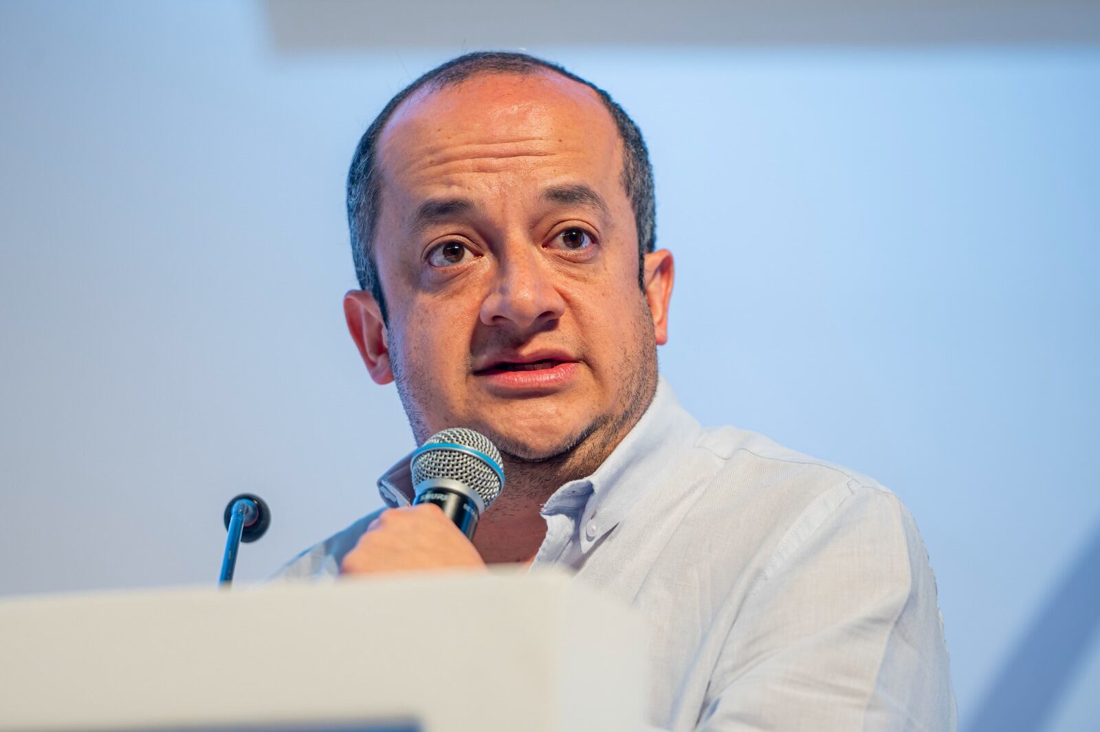 viceministro de Transporte, Carlos Eduardo Enríquez. Foto: Cortesía.