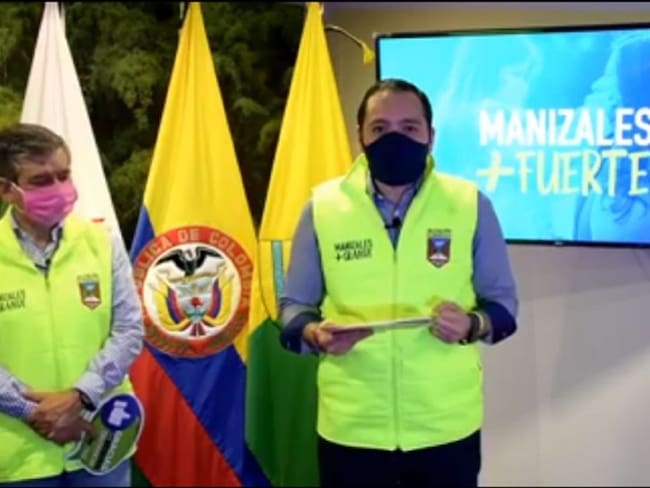 Alcalde de Manizales presenta las nuevas restricciones