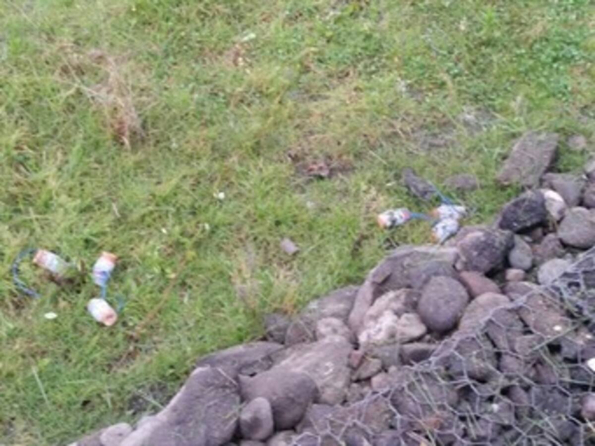 Desactivan cargas explosivas cerca de una escuela en el sur de Nariño