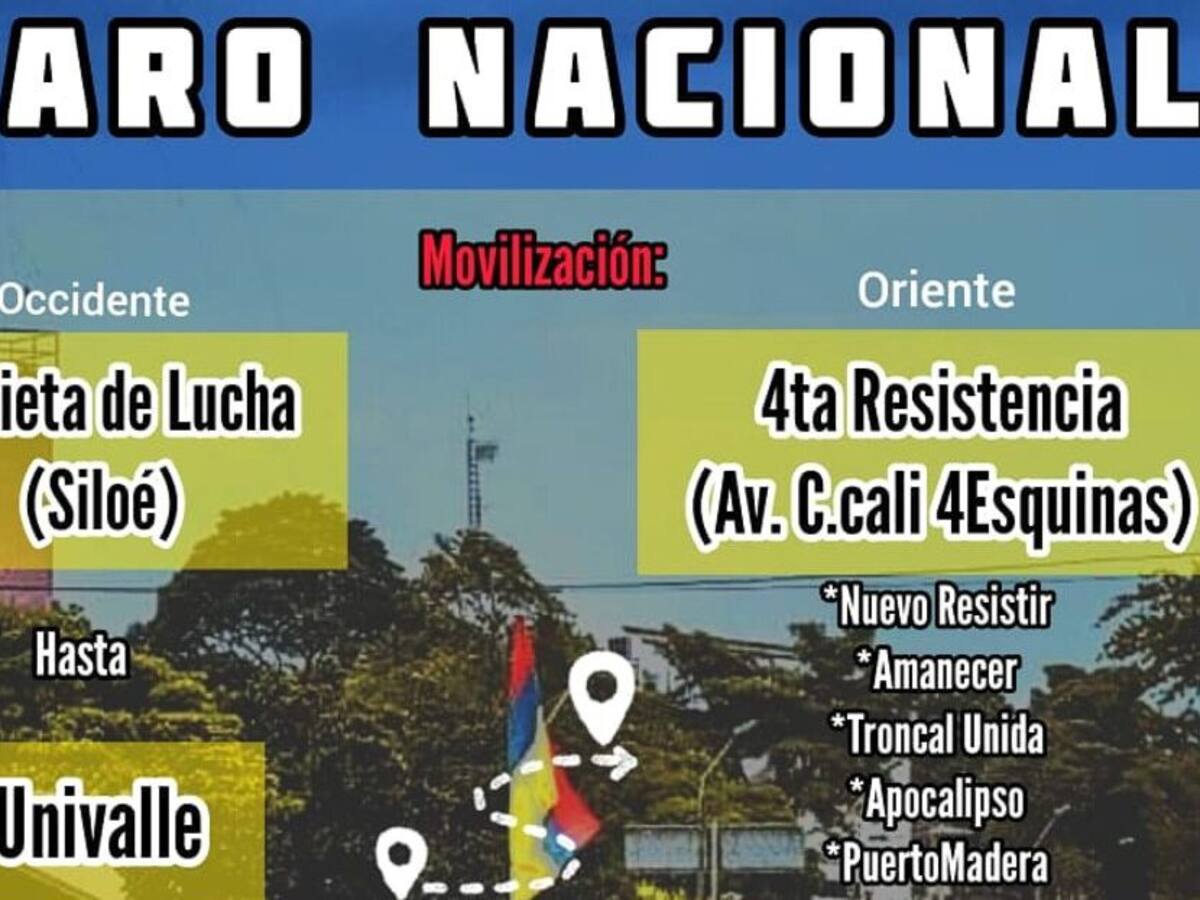 Estos son los puntos de concentración y marchas para hoy 28 de mayo