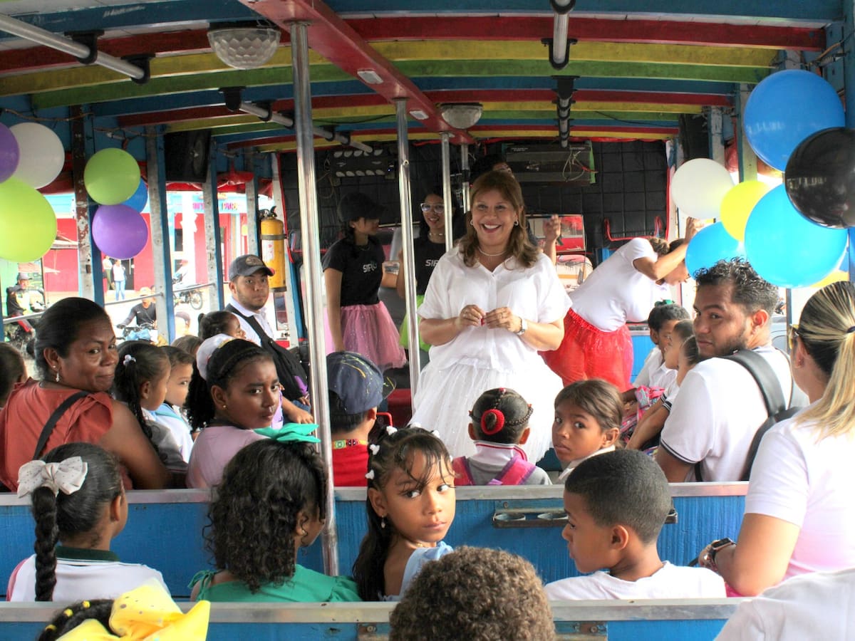 Estudiantes de instituciones oficiales en Turbaco tuvieron jornada de recreación