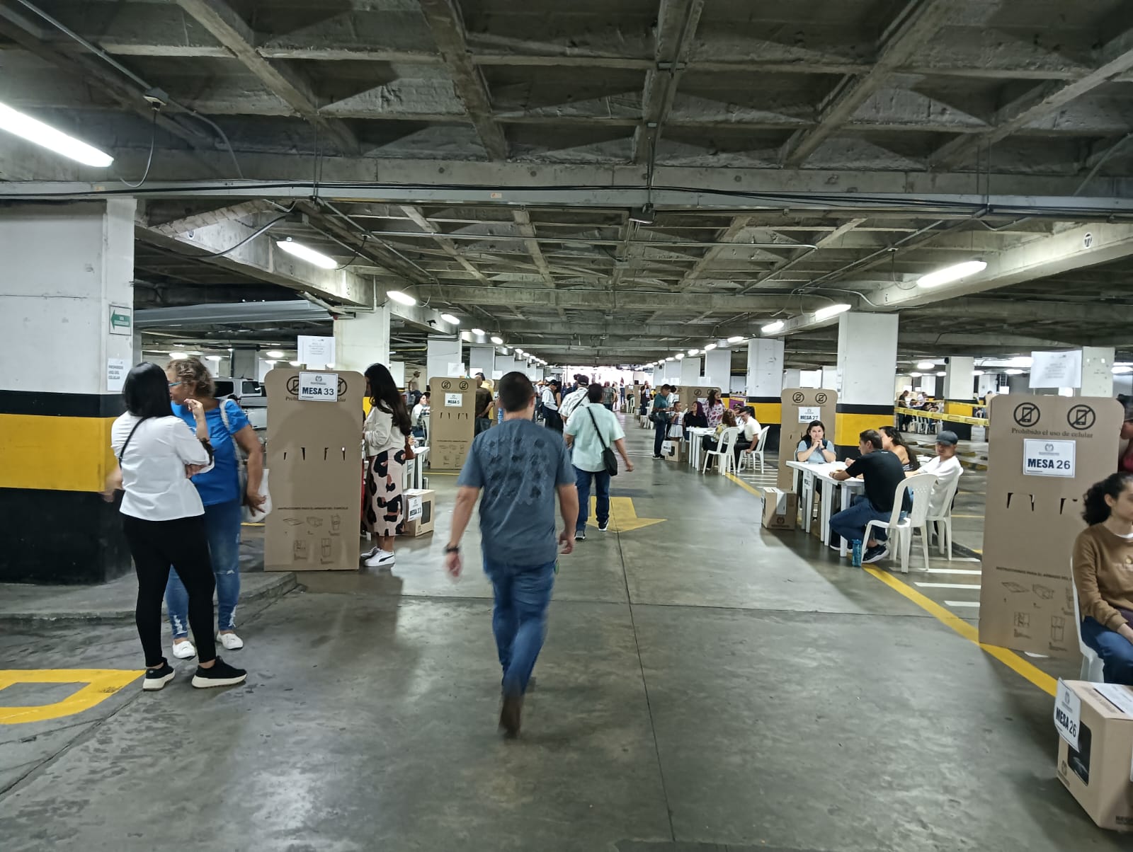 Autoridades reportan normalidad en la jornada electoral de la segunda vuelta presidencial en el Quindío. Foto: Adrián Trejos