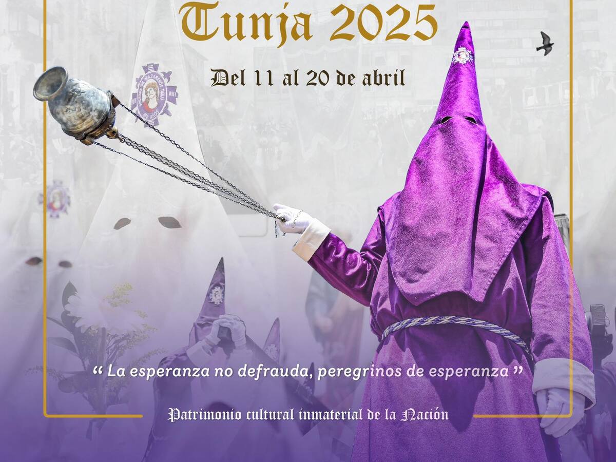 Tunja lanza programación oficial de Semana Santa con refuerzo especial en seguridad