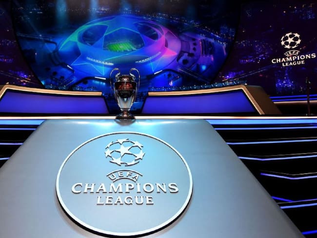 Sala de sorteo de la Champions League
