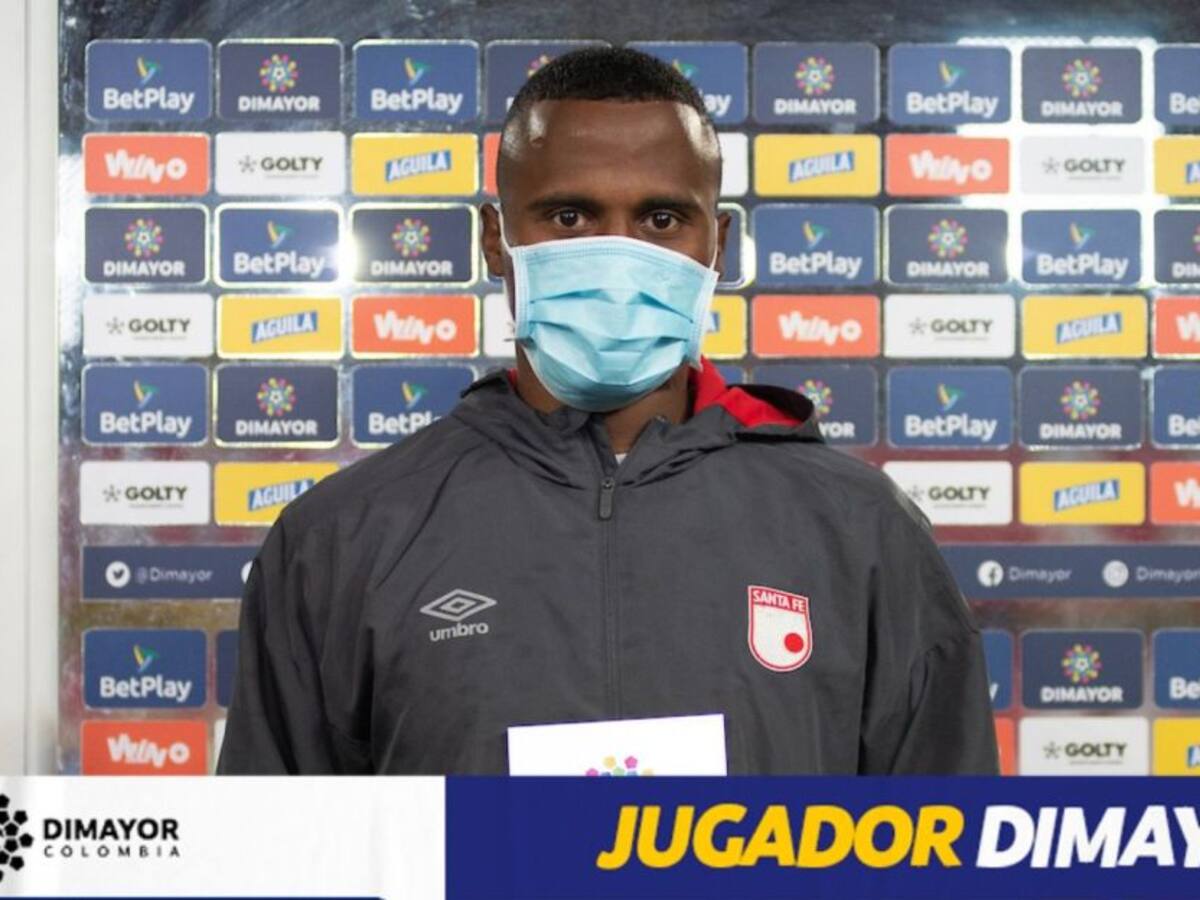 Jhon Arias: “Santa Fe es un aspirante fuerte a ser campeón este año”