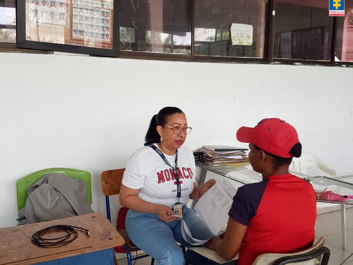 Fiscalía realizó sensibilización sobre violencia intrafamiliar en Calamar y Hatoviejo
