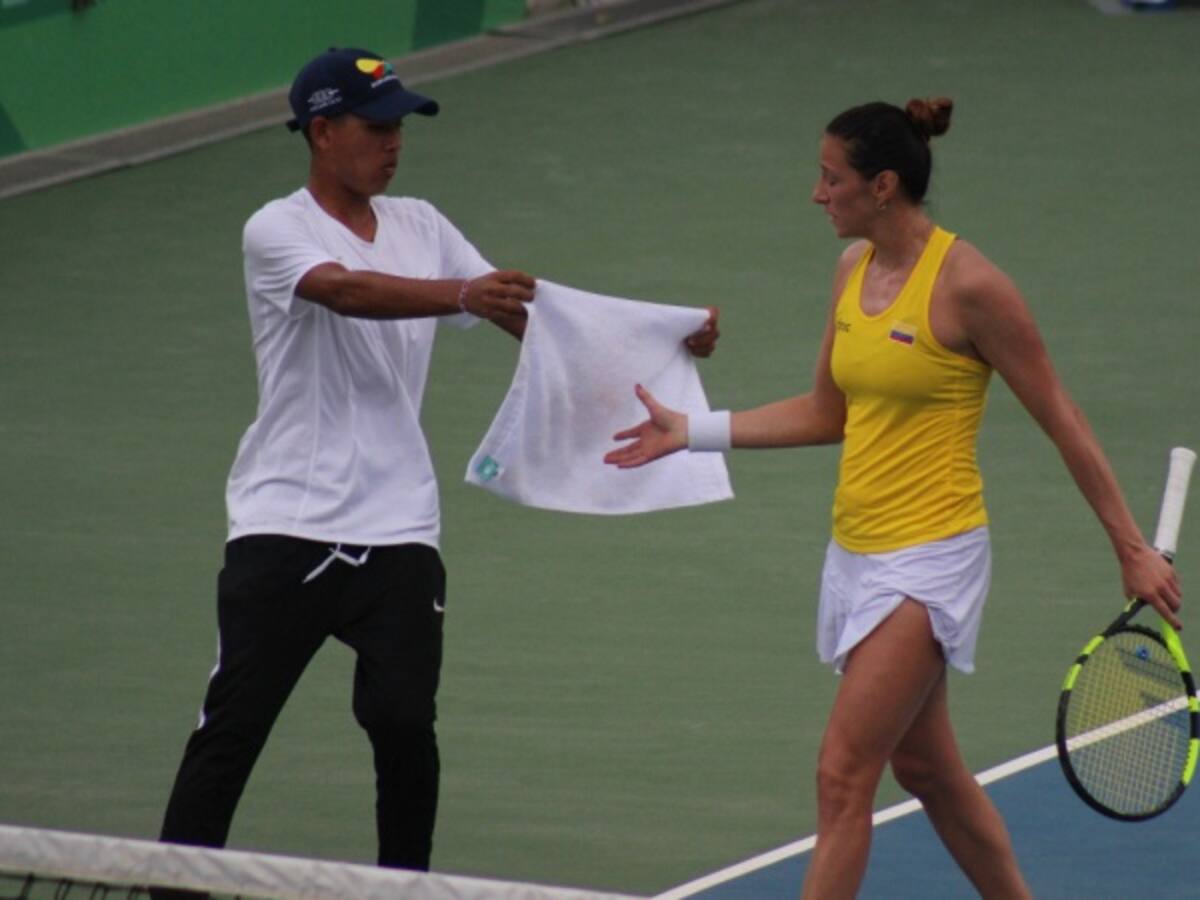 Mariana Duque se quedó con la medalla de plata tras caer ante Mónica Puig