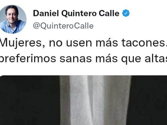 Twitter de Daniel Quintero