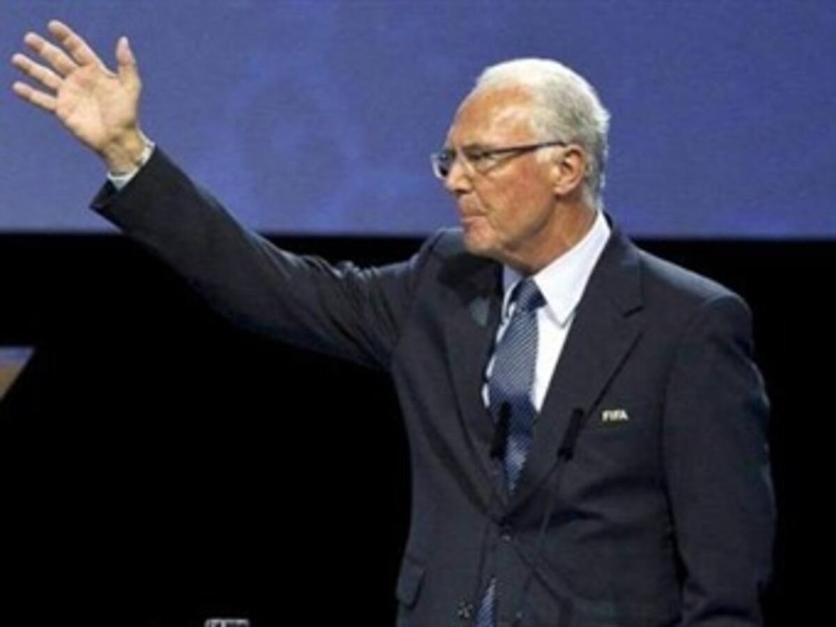 Alemania, Brasil y España, los favoritos de Beckenbauer para el Mundial
