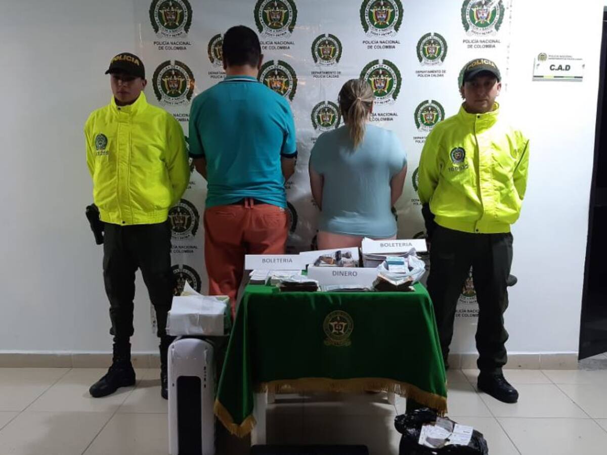 Siguen las capturas por rifas ilegales en Caldas