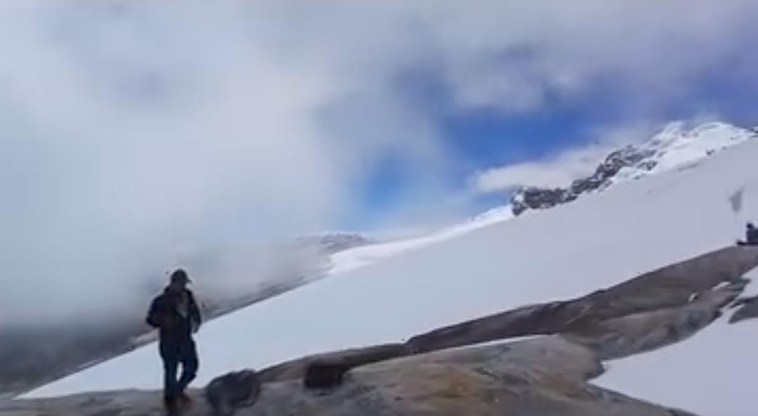 El glaciar de Ritacua podría desaparecer en los próximos años debido al cambio climático / Foto: Suministrada.