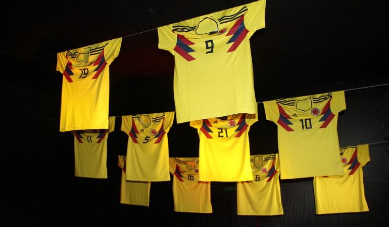 Camisetas de la Selección Colombia 