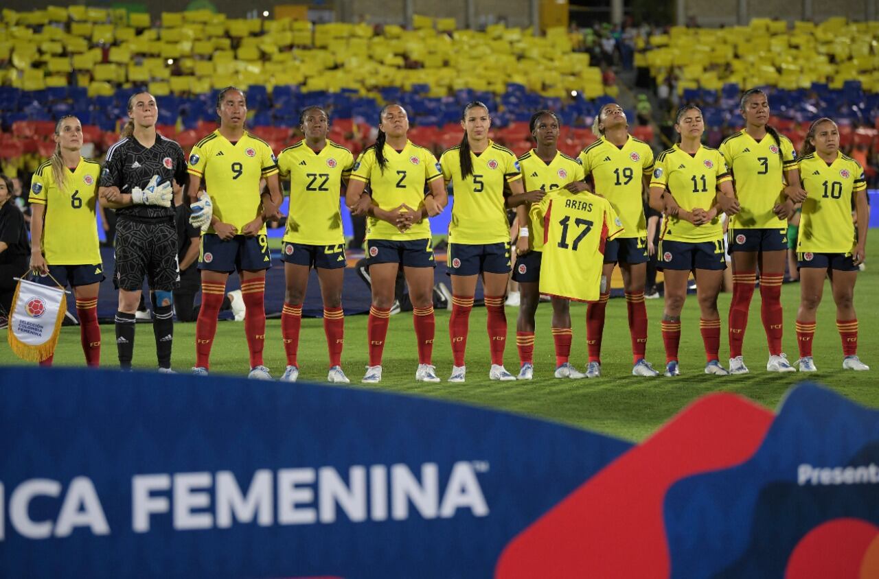 Selección Colombia Femenina 2022. Foto: RAUL ARBOLEDA/AFP via Getty Images