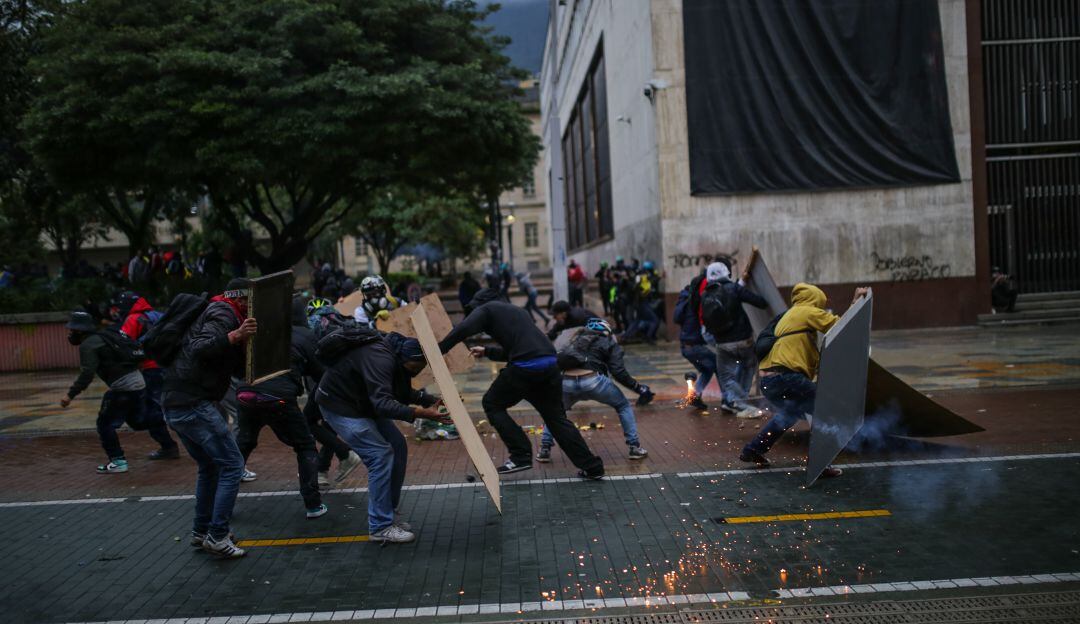 Manifestaciones en Colombia. 