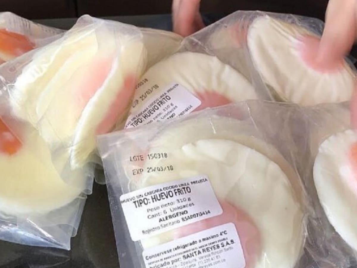 ¿Emprendimiento? Polémica por huevos empacados al vacío