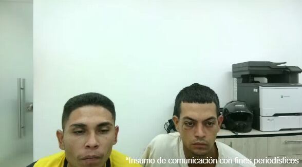 Envían a prisión a presuntos miembros del Tren de Aragua por secuestro y tortura. / Foto: Fiscalía.