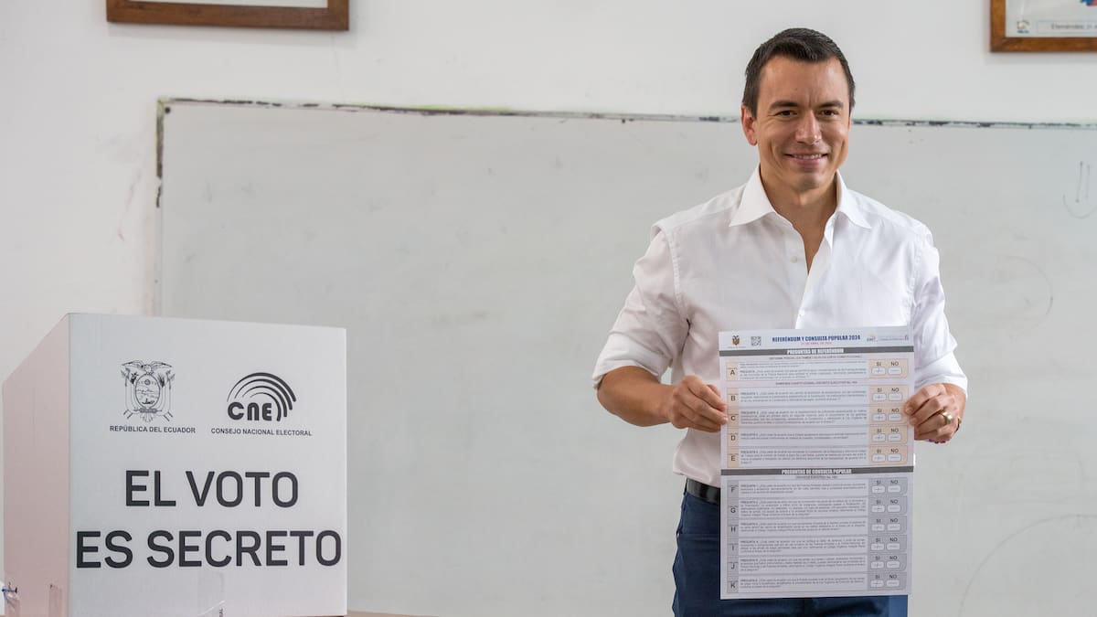 Referéndum en Ecuador: ¿A qué le dijeron ‘Sí’ y a qué le dijeron ‘No’ los ecuatorianos?