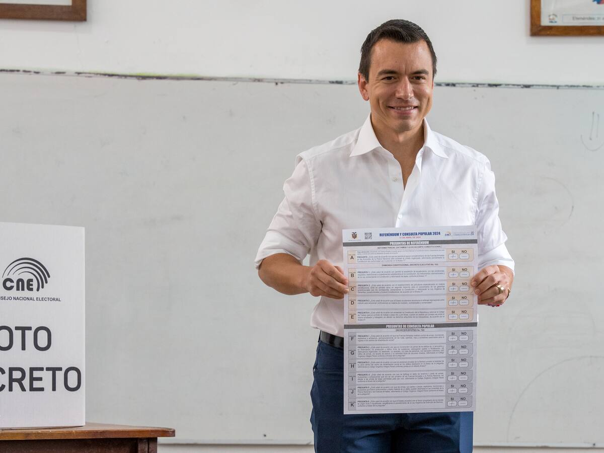 Referéndum en Ecuador: ¿A qué le dijeron ‘Sí’ y a qué le dijeron ‘No’ los ecuatorianos?