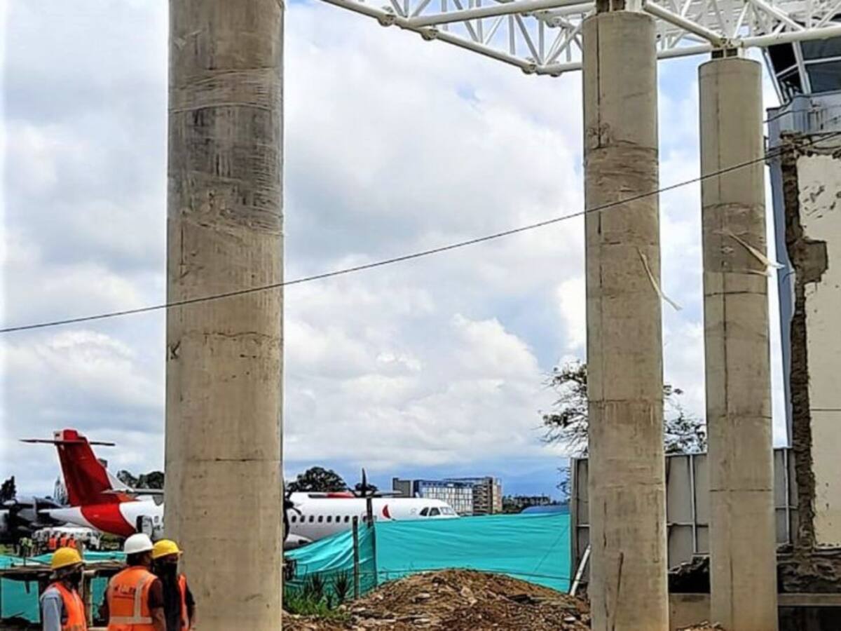 Millonarias obras del aeropuerto están paralizadas en Popayán